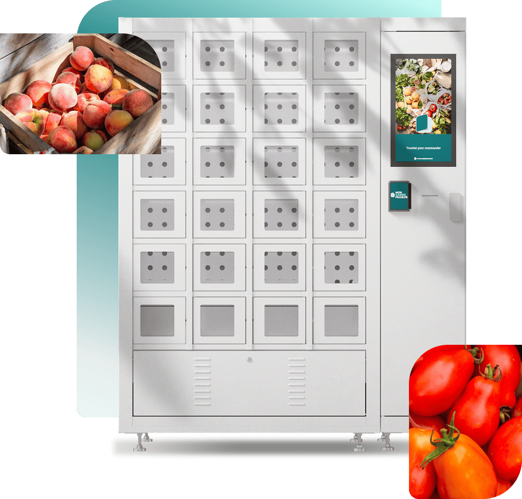 Distributore di frutta e verdura MonCasierFrais.fr