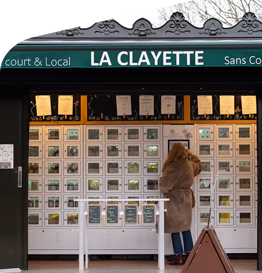 Punto vendita dotato di armadietti refrigerati MonCasierFrais.fr