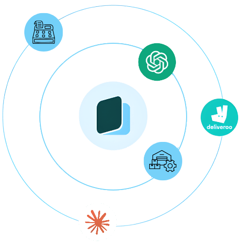 Le integrazioni dell'API MonCasierFrais.fr: cassa, Odoo, gestione del magazzino, Deliveroo, ChatGPT e Claude