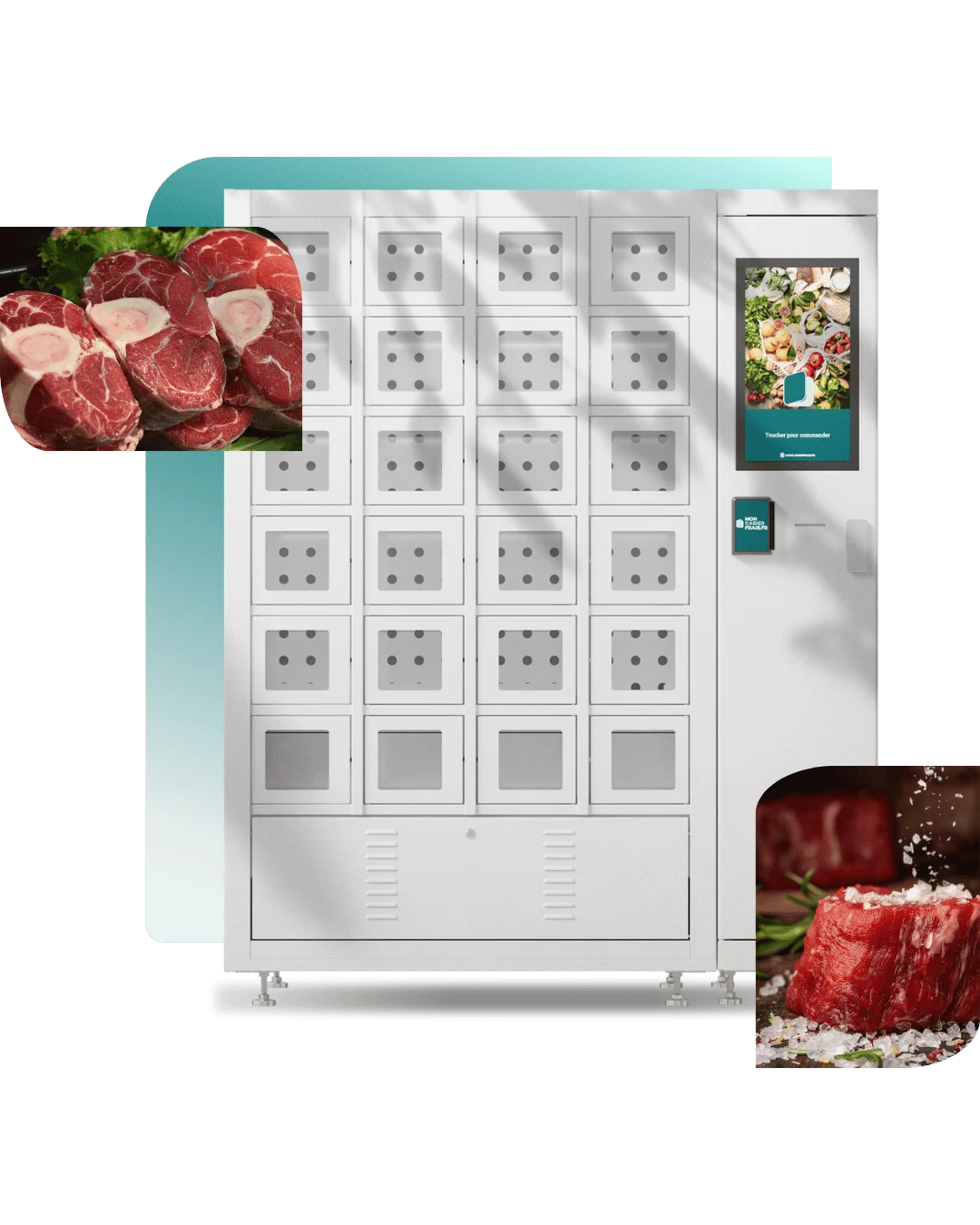 Distributore di carne MonCasierFrais.fr